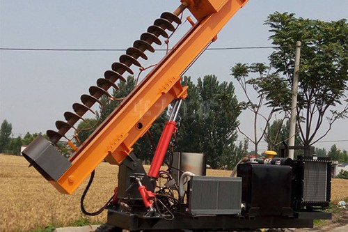 光伏電打樁機(jī)