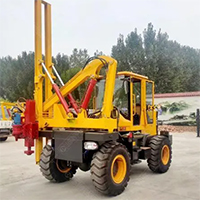 護(hù)欄打樁機(jī)施工注意事項