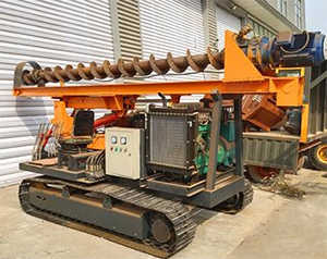 履帶打樁機(jī)為什么會打滑