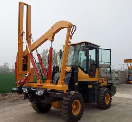 公路護(hù)欄打樁機(jī)操縱桿的功能