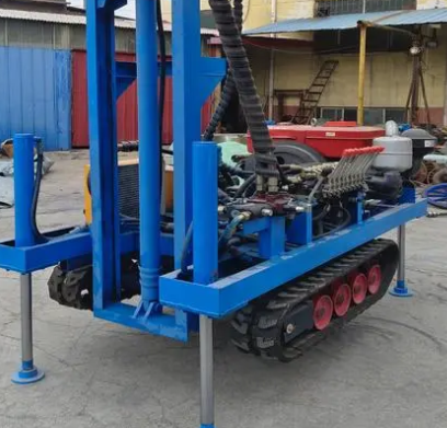 光伏樁鉆孔機(jī)硬地巖層施工