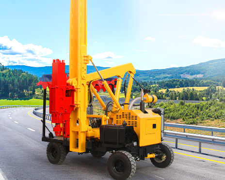 公路護(hù)欄打樁機(jī)的液壓缸故障及處理方法