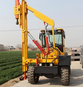 高速公路波形護欄打樁機施工經(jīng)驗