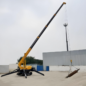 5噸履帶蜘蛛吊用于狹窄空間