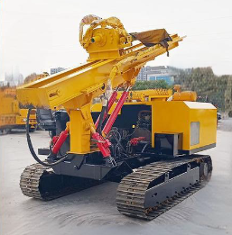 履帶光伏打樁機(jī)異常耗油原因