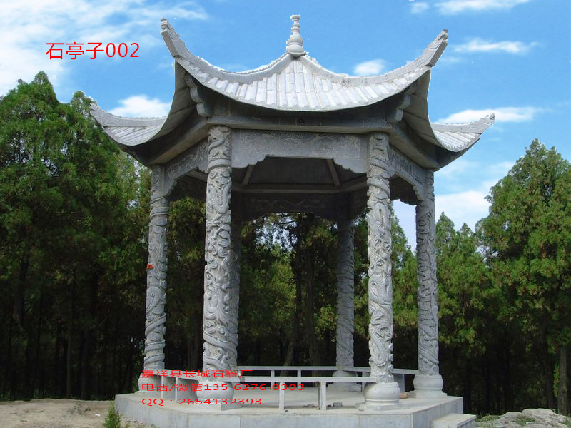 點擊查看詳細(xì)信息<br>標(biāo)題：單層石雕涼亭景區(qū)點睛之筆 閱讀次數(shù)：0